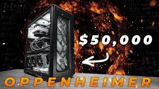 REVEALED  World's MOST POWERFUL Creator PC! | AMD 5995wx + 3x RTX 4090 Workstation [OPPENHEIMER PC]