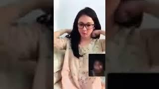 live tante VC suami pergi kerja malah ngajak vidio call