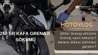 250 Sr Grenaj(kafa) sökme #250sr #shortvideo #motovlog #subscribe #grenaj #tamir #tadilat