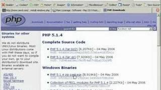 Dreamweaver tutorials and PHP Install