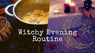 WITCHY EVENING ROUTINE & Fluffy Overnight Breakfast Rolls