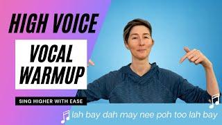 VOCAL WARM UPS - High Range Vocal Warmup and Exercises | Sing Higher With Ease | High Voice Warm Up