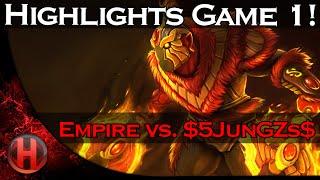 Dota 2 - Team Empire vs $5JuNGz$ Game 1 Highlights