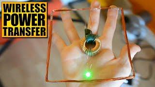 Wireless power transfer - DIY Experiments #10 - Resonant inductive coupling