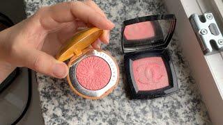 Chantecaille Confidence VS Chanel Fantaisie. Chantecaille Sunstone Summer 2024 Collection