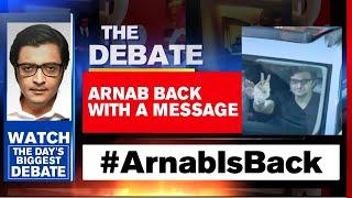 #ArnabIsBack In His Studio, Fight For Justice Continues | The Debate With Arnab Goswami