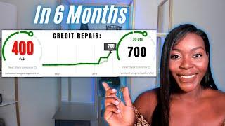 Build Your Credit Score From 400s to 700s in Less Than 6 Months | Rickita