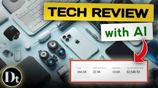 How to Make Tech Review YouTube Videos with AI