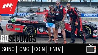 ⏱️60 Seconds @SONO $CMG $COIN $ENLV @TommyJoeMartins  see you on 