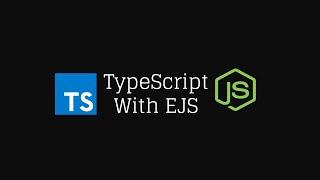 Typescript With EJS and Express