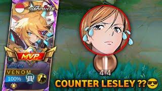 HOW TO PLAY LESLEY VS AGGRESSIVE MELISSA(lesley best build 2024)
