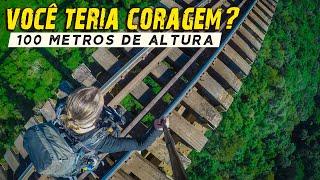 FERROVIA DO TRIGO | Travessia completa e todas as suas atrações | SOZINHO NA TRILHA