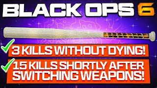 How to Unlock ALL MASTERY CAMOS for the Baseball Bat in BLACK OPS 6 (Baseball Bat Camo Guide BO6)