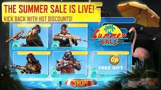 Season 6 Big Summer Sale + FREE COD POINTS EVENT+New Collab Free Skins+Huge Discount Codm Leaks 2024