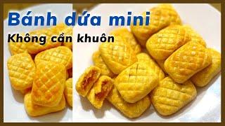 Bánh dứa mini nướng lò thủy tinh TaBi Cooking