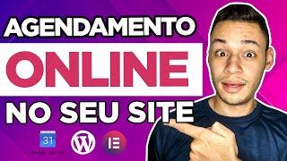 Como Colocar Botão de AGENDAMENTO ONLINE Integrado ao Google Agenda No Seu Site (PASSO A PASSO)