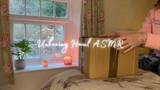 ASMR Unboxing Haul from Tanzfinity | Tapping, Crinkles & Cardboard Sounds for Sleep