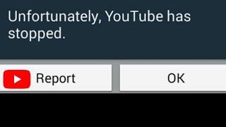 How to fix unfortunately YouTube has stopped | unfortunately YouTube has stopped working Problem fix