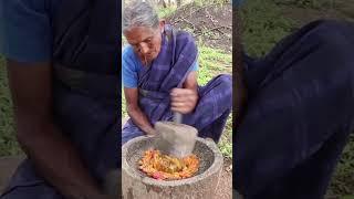 Oil Brinjal | எண்ணெய் கத்தரிக்காய் | Grandma | countryfoodcooking#shorts #food