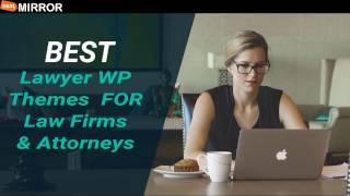 Best Lawyer WordPress Themes For Law Firms Attorneys