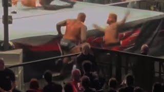 Solo sikoa & Tama Tonga defeat Randy orton & LA knight at WWE Live event in Bologna Italy