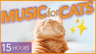 [NO ADS] Magic Music to Calm Cats 🪄 15Hr UNINTERRUPTED Lullaby 