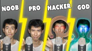 NOOB VS PRO VS HACKER VS GOD [ASMR]