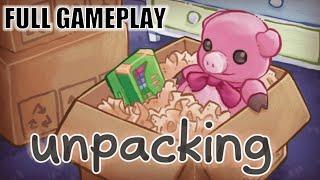 Unpacking Full Gameplay Walkthrough (No Commentary)