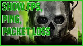 How To Show FPS, PING, PACKET LOSS, etc. in Warzone 2 | Warzone 2 Telemetry