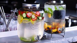 Two  Infused Water /Detox Water Recipes To Keep You Hydrated