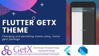 GetX Flutter | Changing Theme with GetX  | Flutter for beginner