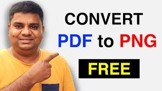 How to Change File Format From - PDF to PNG 