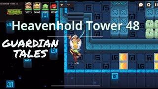 HEAVENHOLD TOWER 48 completed ! Best trick! Not intended?!- Guardian Tales