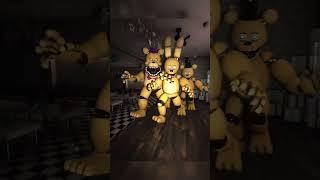 Making Fredbear's Family Diner unsafe with this one (as sans)‼ #shorts #fnaf #tnaf