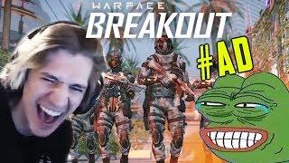 Another #AD game does not disappoint! | Warface Breakout xQcOW Gameplay #1