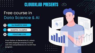 Free Live Data Science, AI/ML(including Gen AI & LLMs) course - Session 36