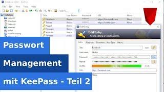 ‍️ Passwortverwaltung mit KeePass - Anwendung
