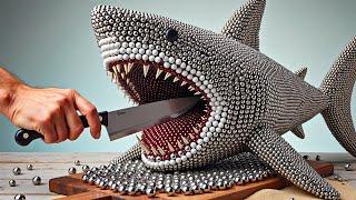 Shark Sashimi - Best of Magnetic Food IRL | Stop Motion Cooking & ASMR