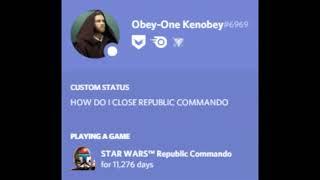 HOW DO I CLOSE REPUBLIC COMMANDO