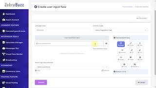 9. User Input Flow & Custom Fields