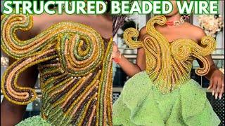 This Embellishment is EASIER THAN YOU THINK | HOW TO MAKE A STRUCTURED BEADED CORD on LUXURY OUTFITS