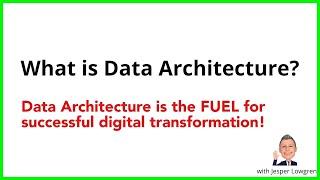 Data Architecture Explained in under 4 minutes.