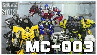 Muscle Club MC003 KO DLX Threezero Transformers Revenge of the Fallen Optimus Prime Review