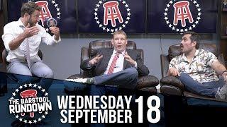 Tommy Smokes Sings Frank Sinatra To Mr. Portnoy - September 18, 2019 - Barstool Rundown