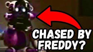 WE WERE CHASED BY FUNTIME FREDDY IN THIS FNAF VHS TAPE!!