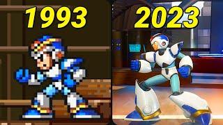 Evolution of Mega Man X Light Armor