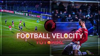 How to make football velocity tutorial on alight motion || #velocity