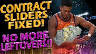 NBA 2K24 Contract Cap Sliders Fixed! Free Agency Leftovers Gone! Off-Season Bug! Realistic Settings!