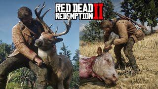 RDR 2 - Satisfying SKINNING All Animals PART-1 (Physics & Details)