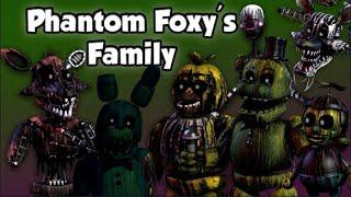Phantom Bonnie Reacts To Freddy Fazbear and Friends "Phantom Foxy's Family"